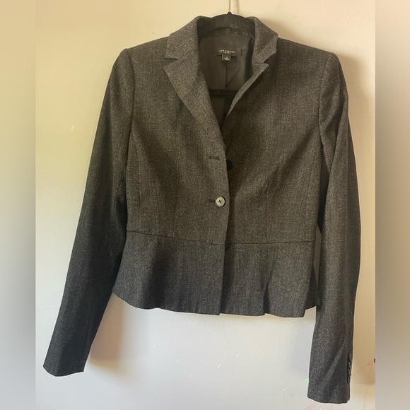 Ann Taylor Peplum Suit Jacket Sz 2 - Picture 5 of 5